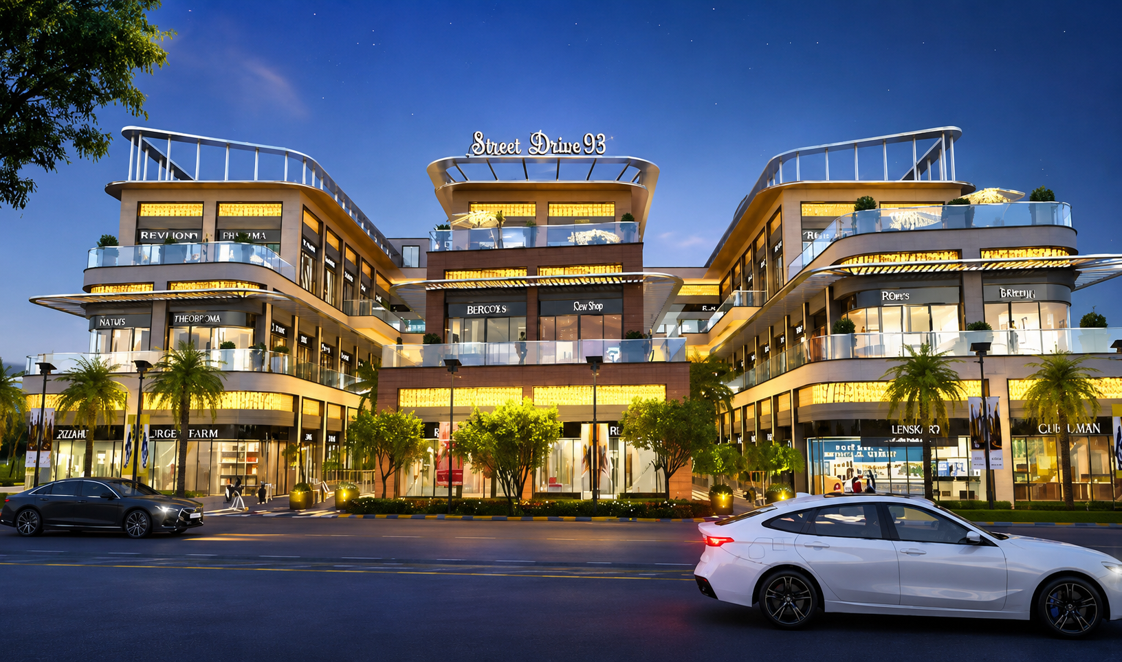 Luxury Commercial Real Estate Mall Advisory